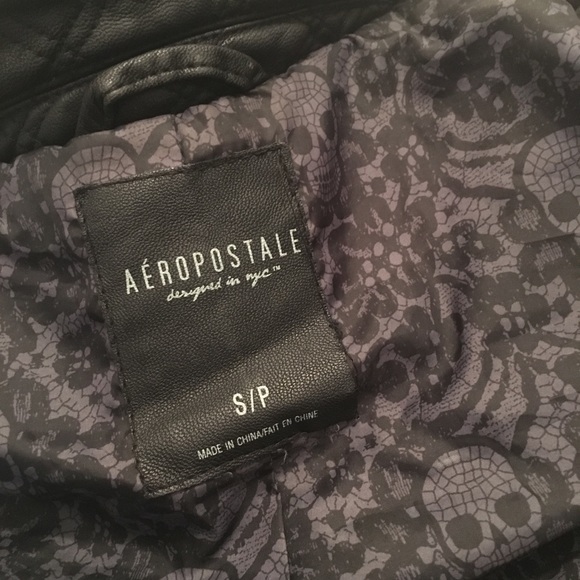 Faux Leather Biker Jacket 💋 - Picture 6 of 6